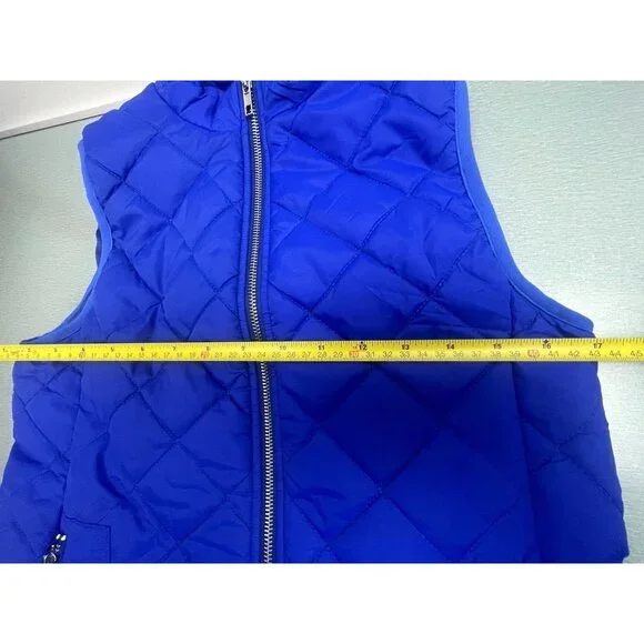 Allegra K Women's Puffer Vest Stand Collar Lightweight Gilet Quited Size Small - Picture 8 of 16
